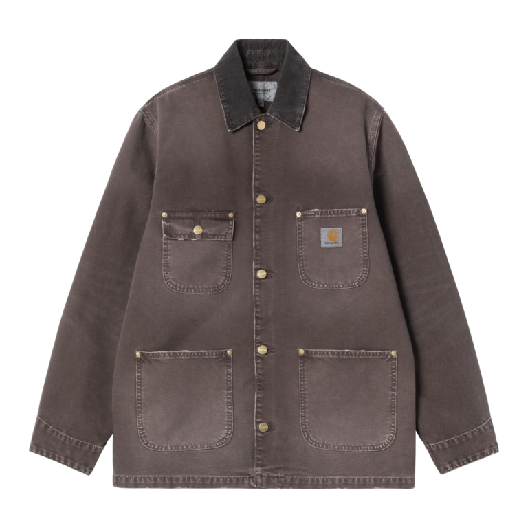 The Chore Coat Is Back. Carhartt Knew First. Carhartt WIP OG Chore Coat in Tobacco, Destroy wash finish