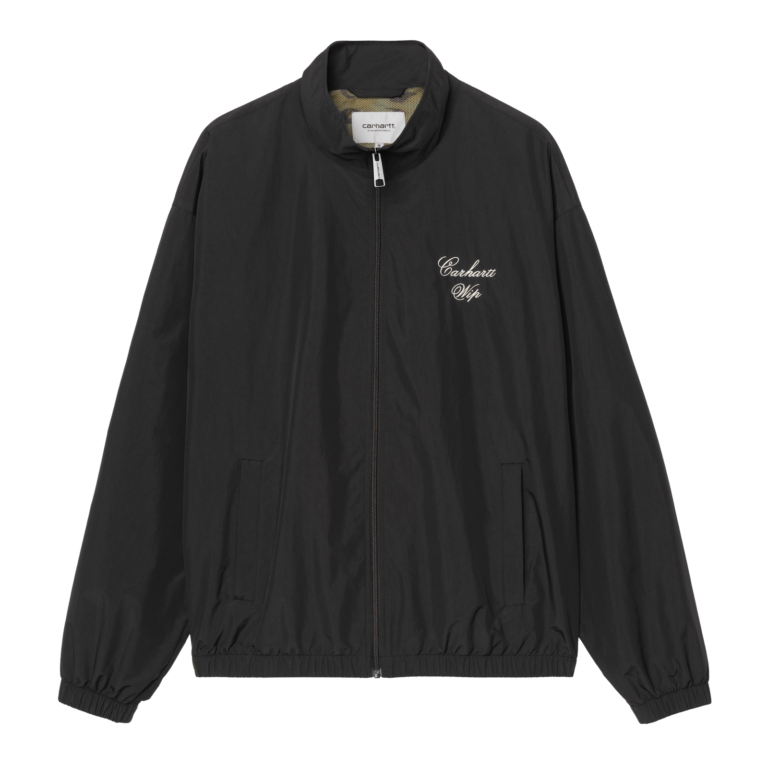 Carhartt WIP Travon Jacket in Black Wax, SS26 collection
