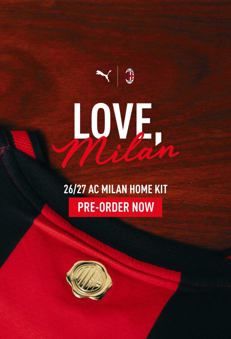 Come vestirsi da tifoso fuori dallo stadio – la guida alle linee casual del Milan AC Milan Store campagna maglie ufficiali 2026/27 Puma Rossoneri