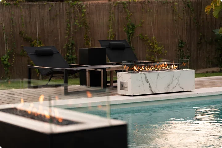 No Chimney? No Problem – How Bioethanol Fireplaces Are Changing Apartment Living Outdoor bioethanol fireplace creating ambience on a terrace